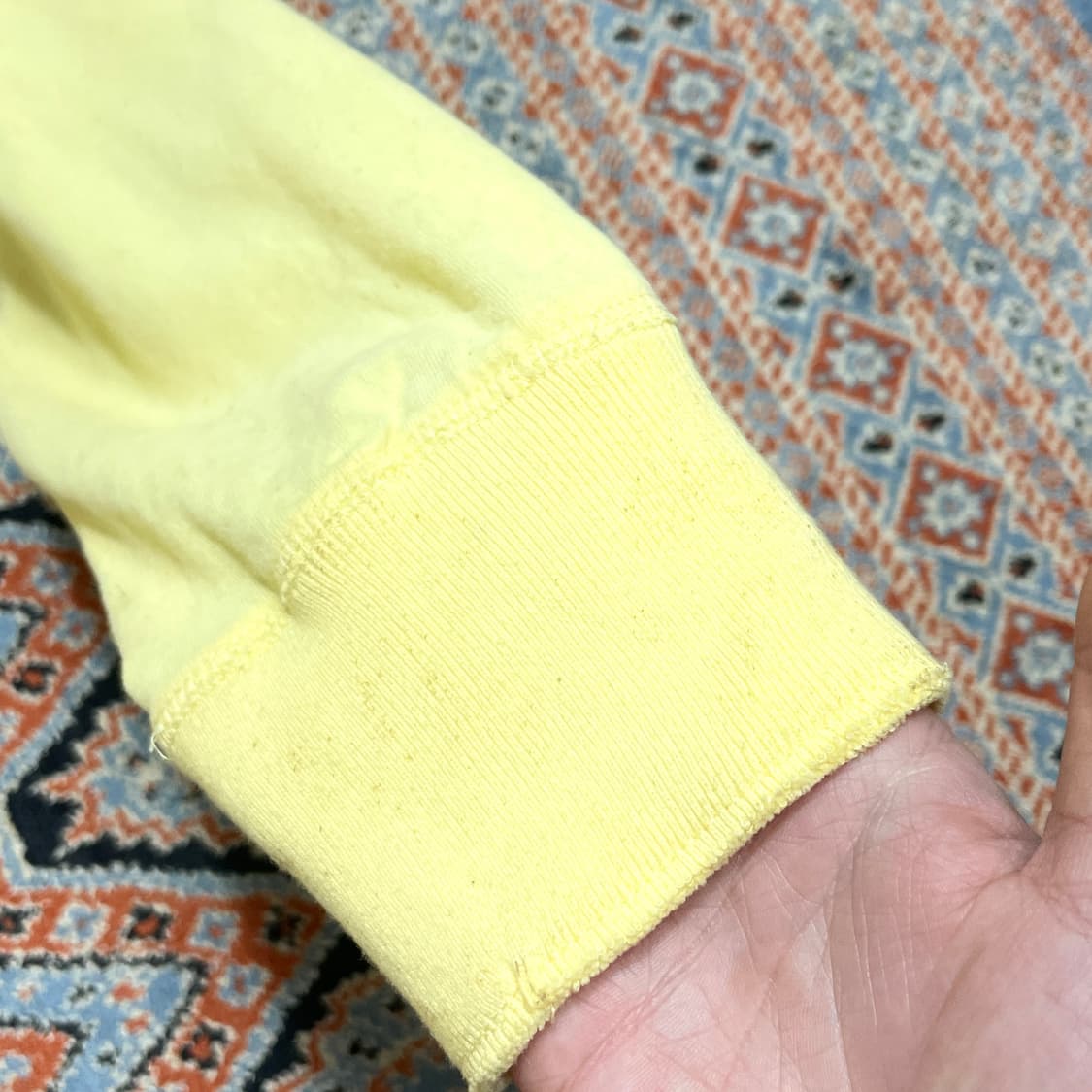 아베크롬비 옐로우 후드집업 여성M 상품이미지4