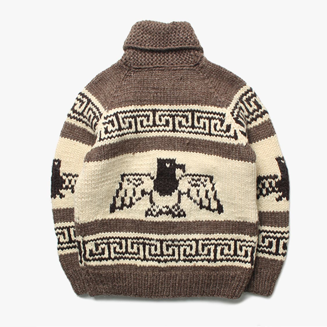  KANATA "Brown Knit Zip-up" 상품이미지8