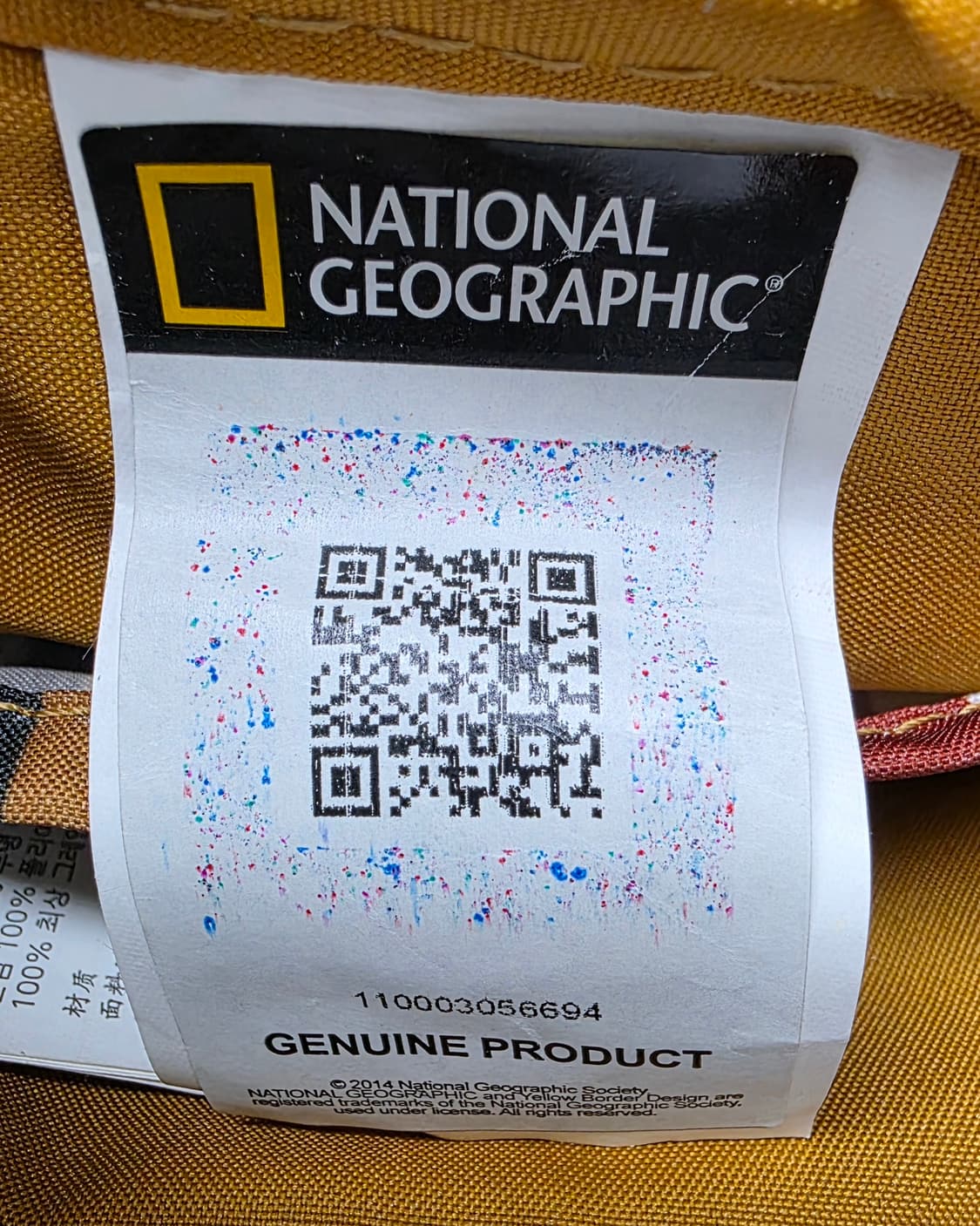 내셔널지오그래픽 스몰 슬링백 크로스백 캔버스백 BF31 상품이미지8