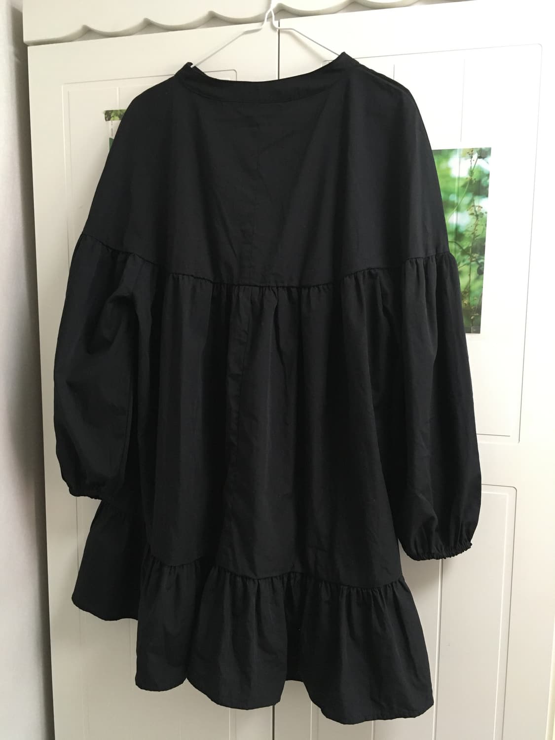 일본빈티지 블랙 원피스 블라우스 캉캉 cos꼼데유니클로 상품이미지3