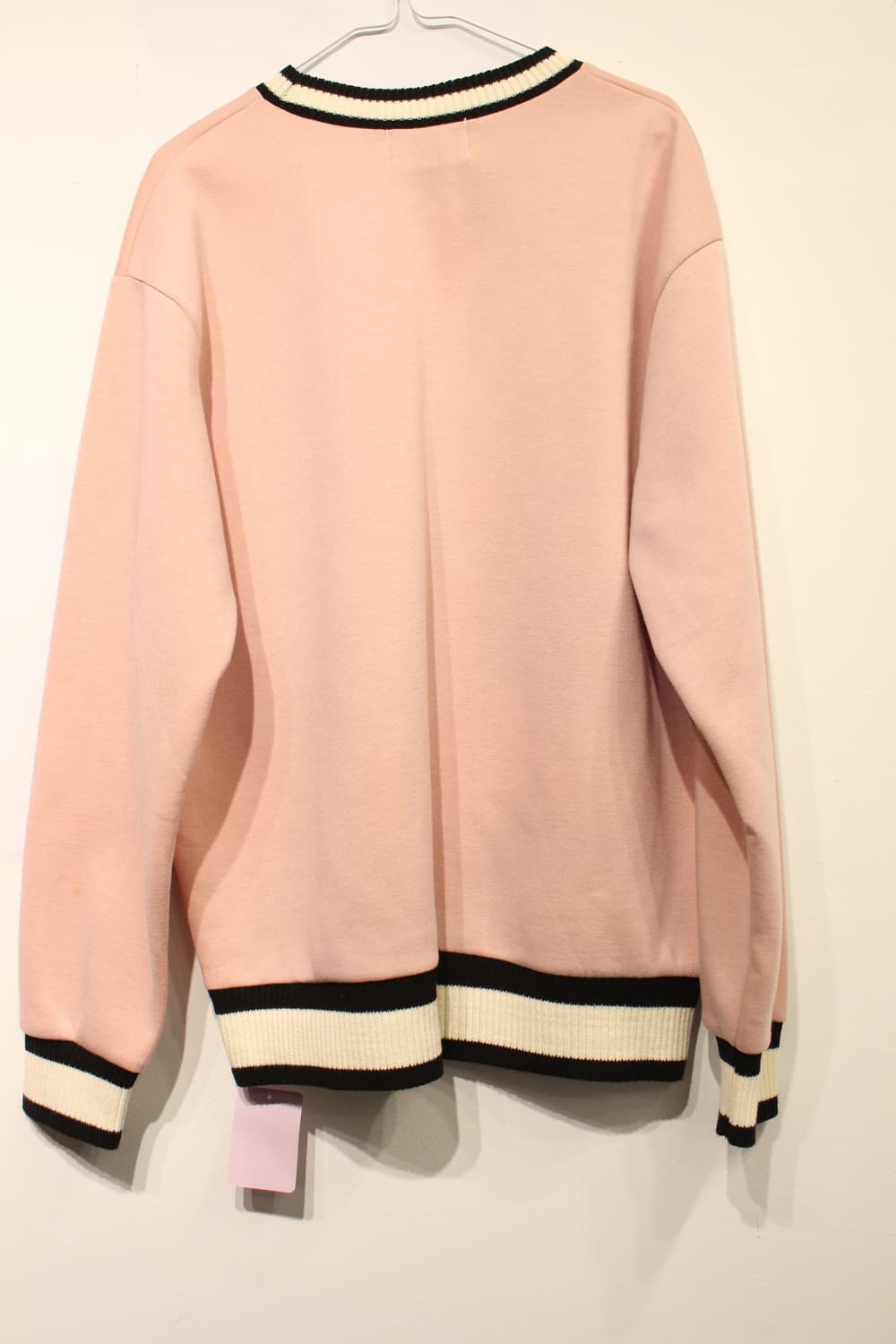 239. 더스티 핑크 배색 스웻셔츠 상품이미지2