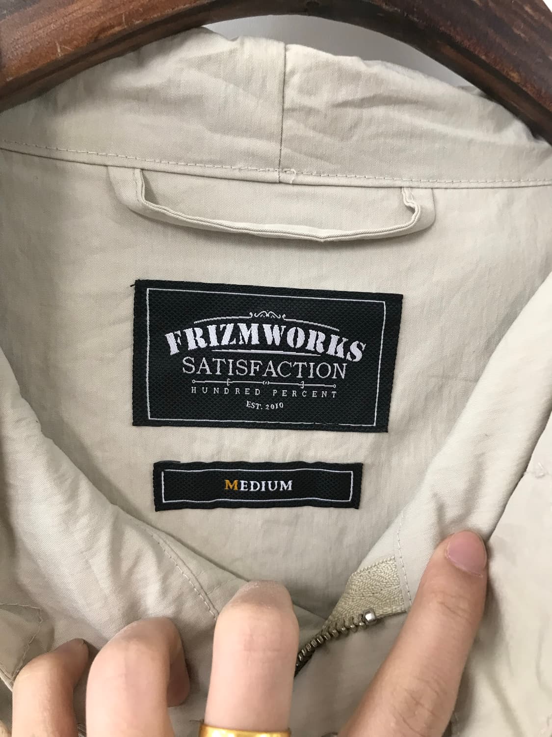 프리즘웍스 나일론 코튼 오스카 야상 자켓 상품이미지7