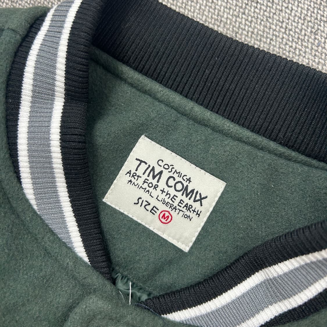 팀코믹스 누빔 바시티자켓(M) 상품이미지2