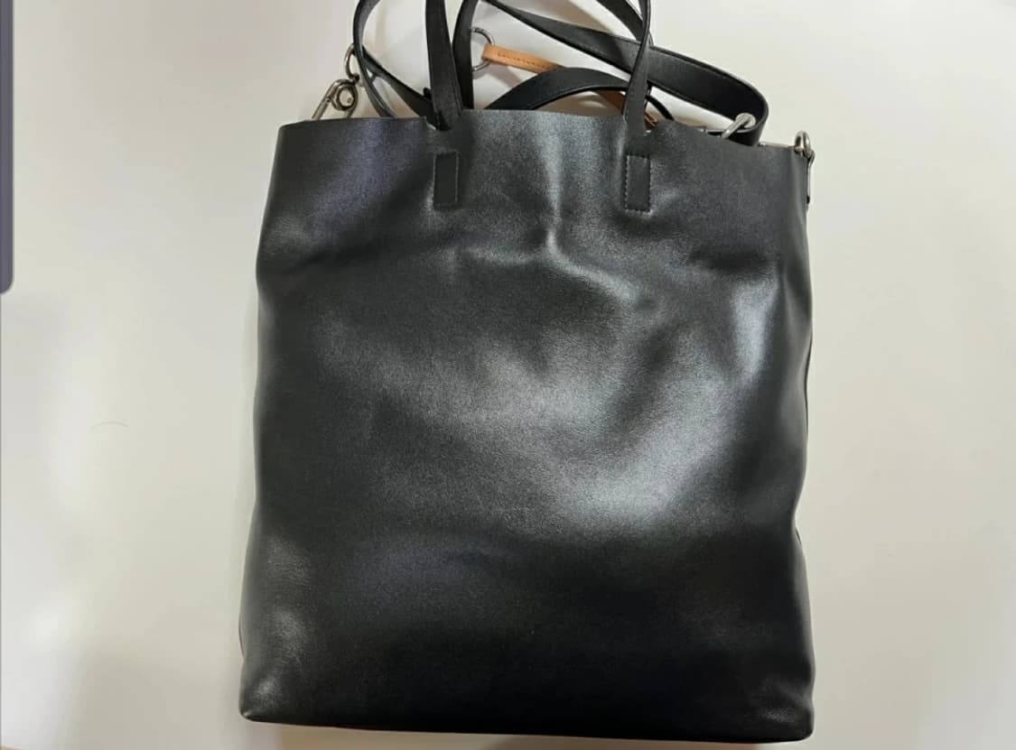 겐조 블랙 가죽 토트백 상품이미지2