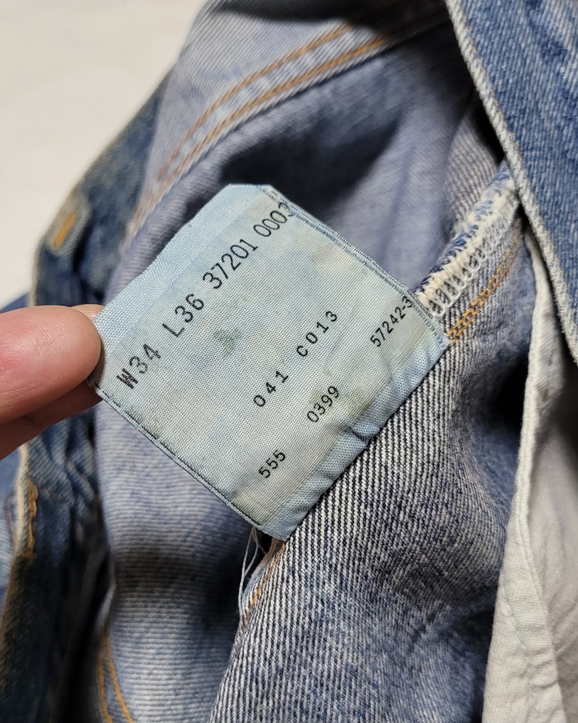 리바이스501xx 빅E 발렌시아 공장 상품이미지3