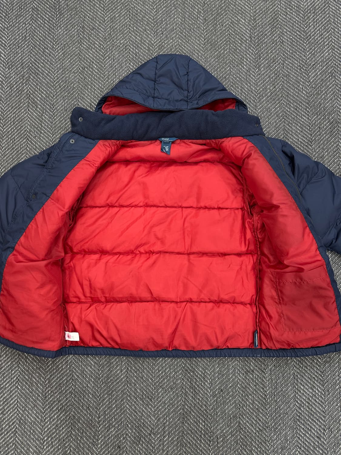 폴로 패딩 네이비 상품이미지7