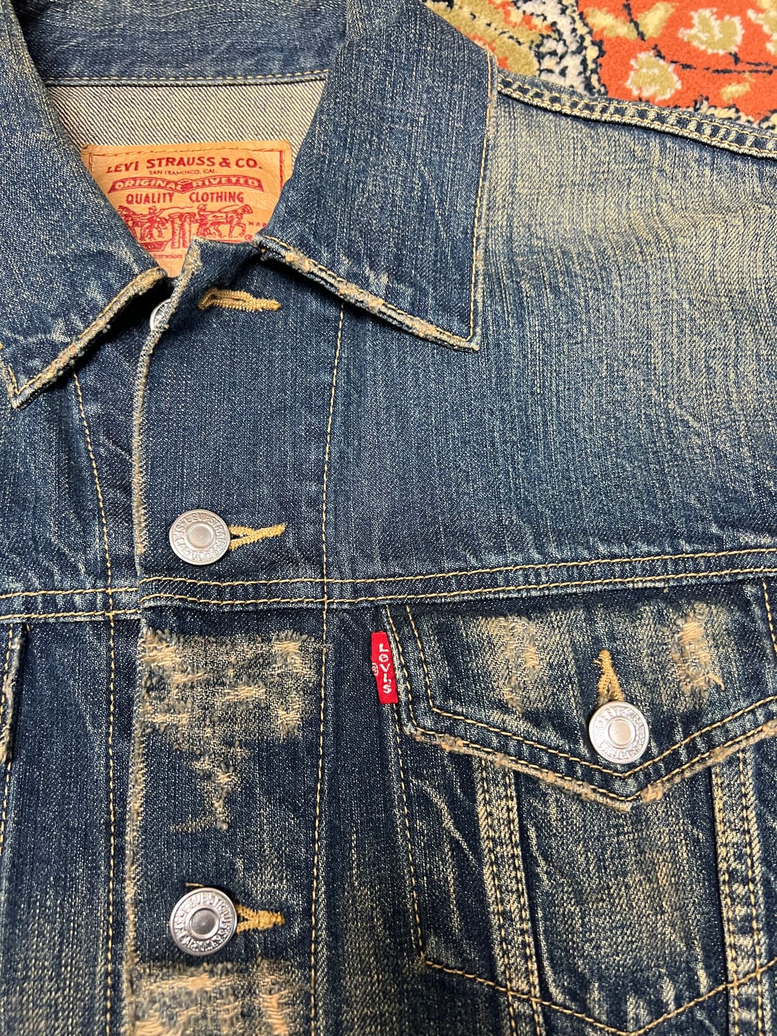 [M] 리바이스 70505 디스 데님 자켓 상품이미지3