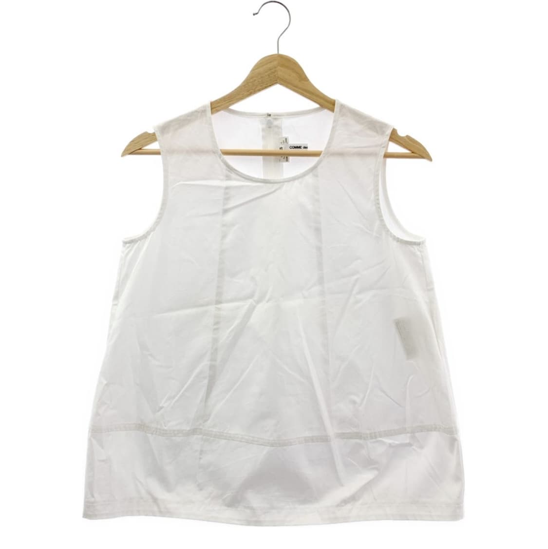 꼼데가르송 슬리브리스 블라우스  상품이미지1