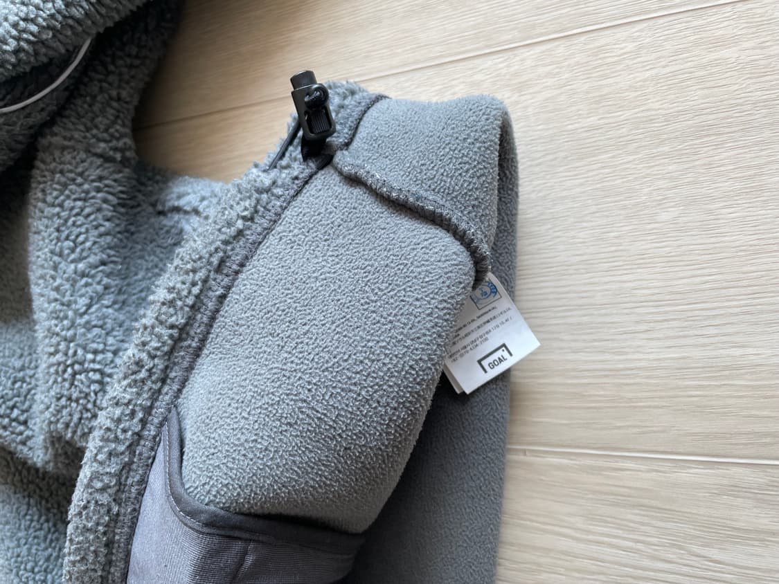 골스튜디오 오버핏 플리스 하프집업 M 상품이미지5