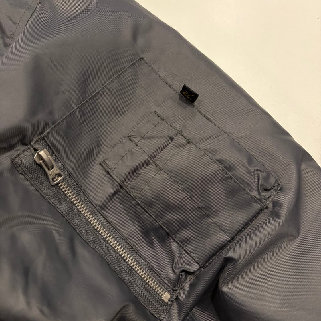 [2XL] 로스코 항공 점퍼 MA-1 그레이 봄버 자켓 B805 상품이미지5