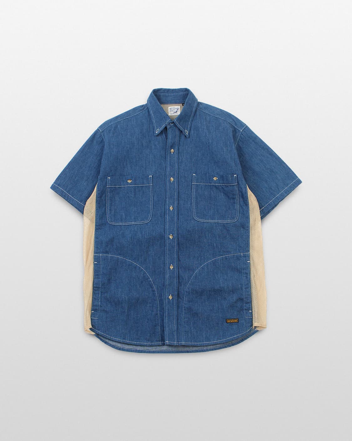 ORSLOW × BEAMS Fishing Denim Shirt  상품이미지1