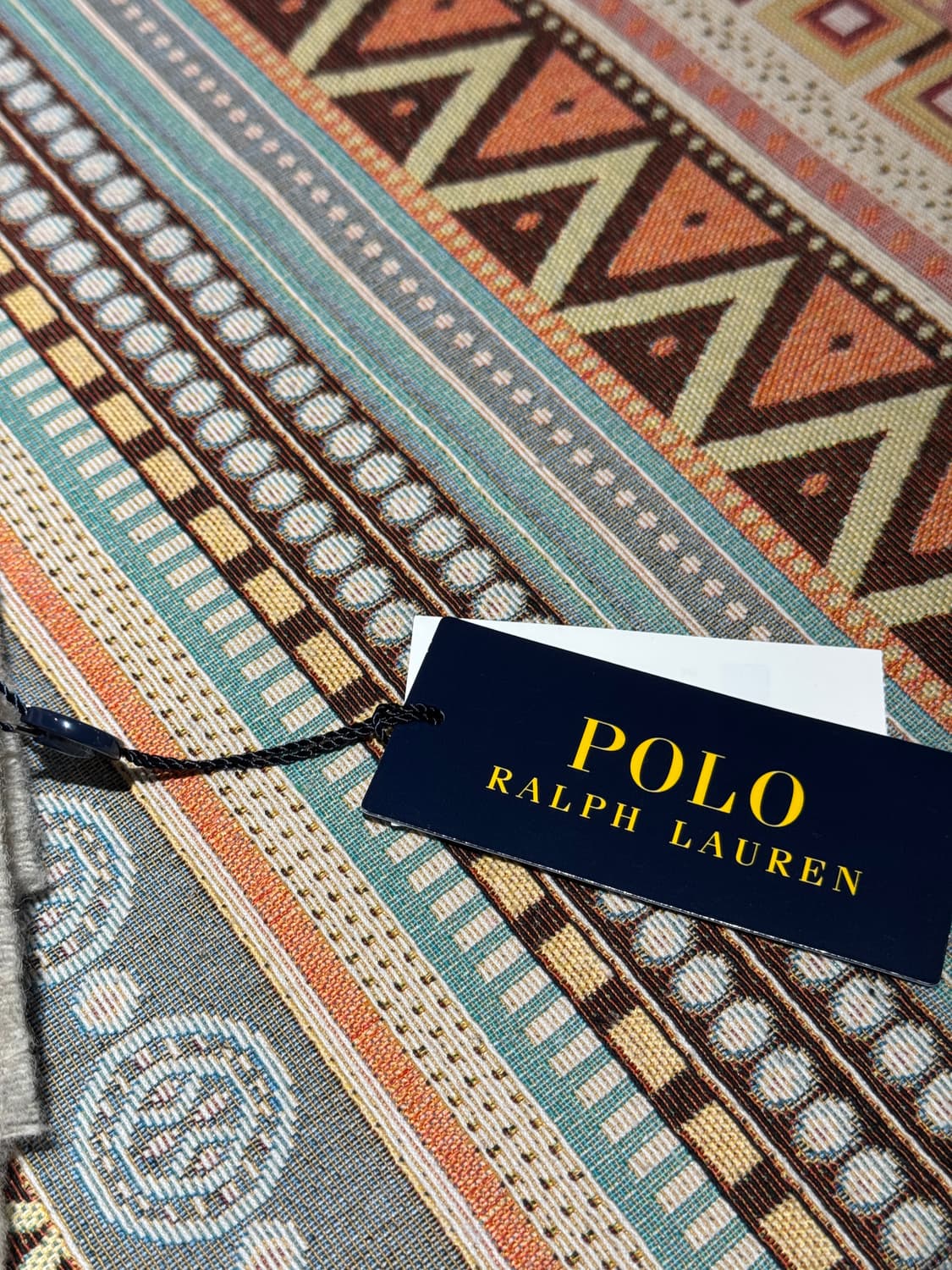 폴로랄프로렌 울 머플러 오트밀 새상품 상품이미지3