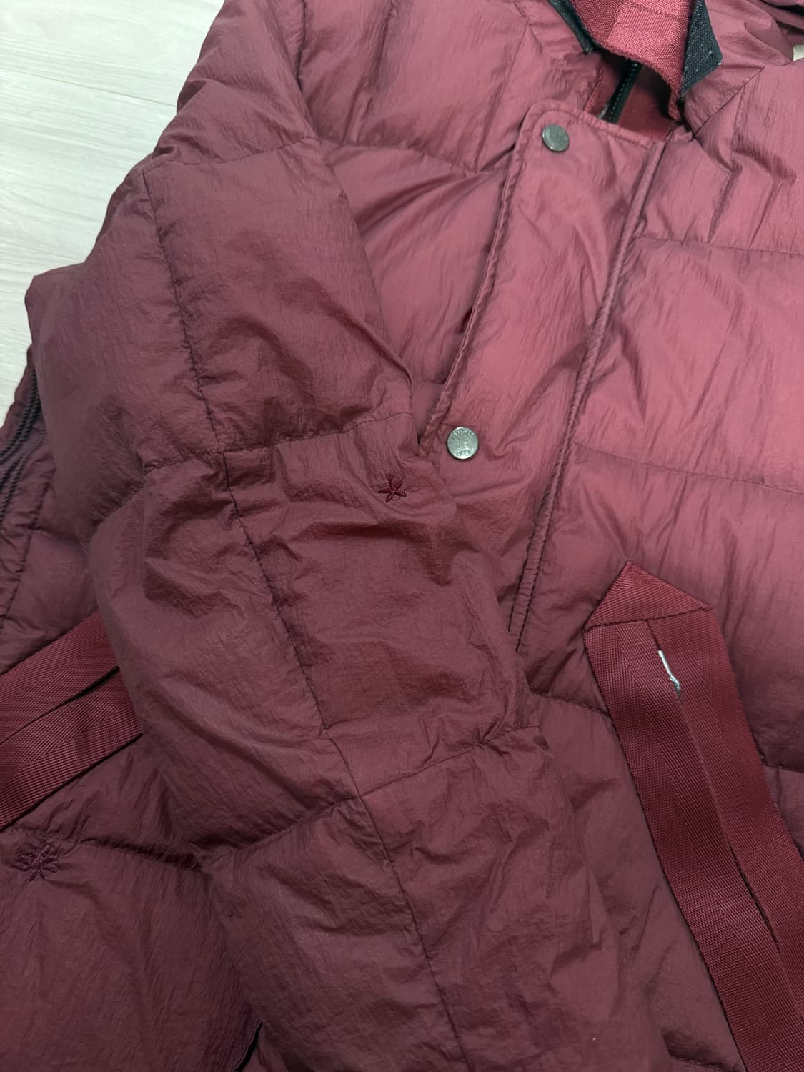 [정품] CP컴퍼니 가먼트 다잉 고글 후드패딩 상품이미지3