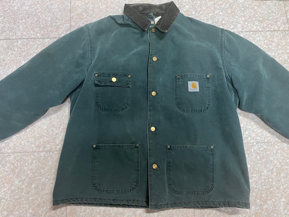 칼하트 초어코트 c02 헌터그린 상품이미지4