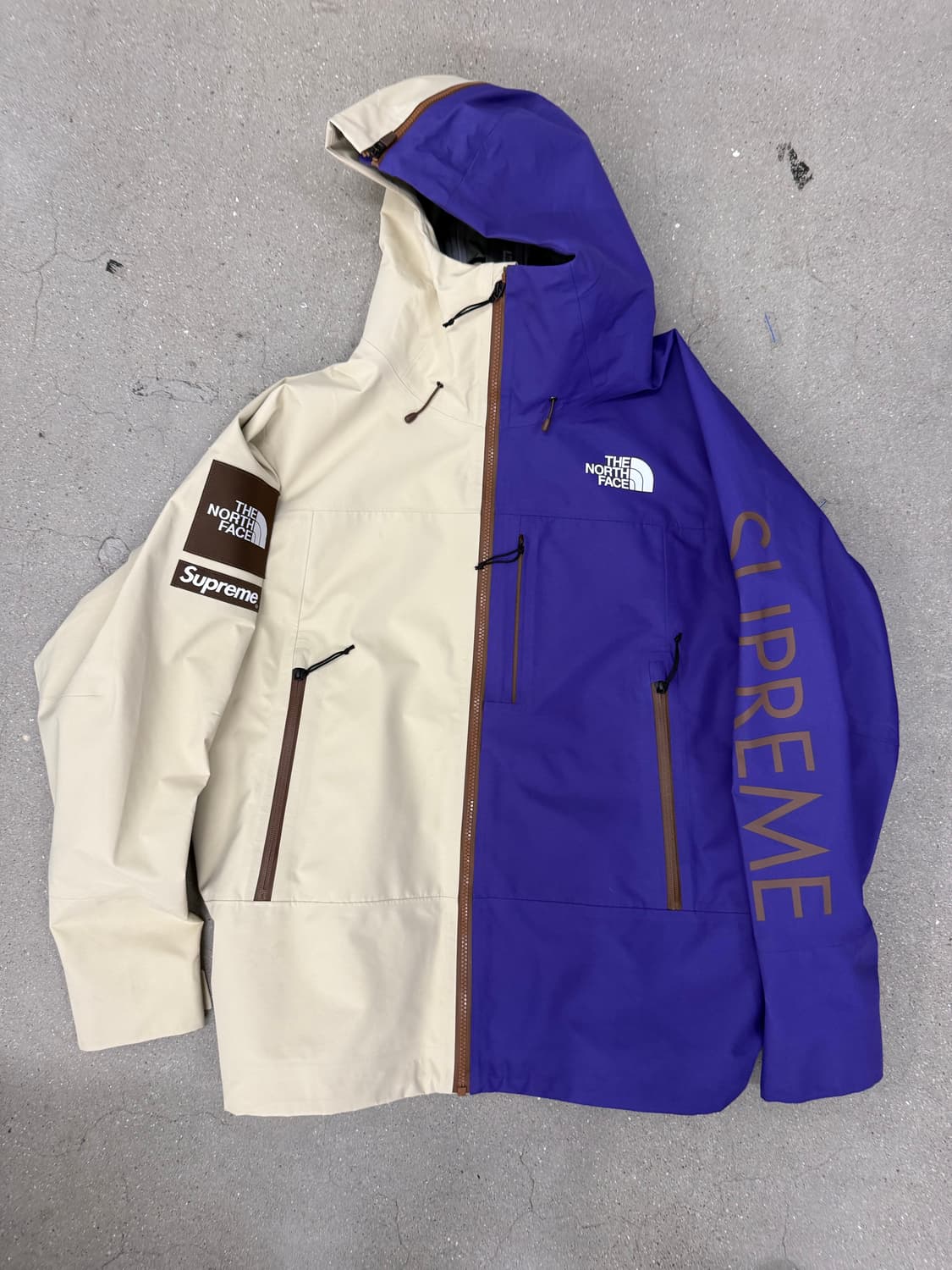 supreme x the north face split shell 자켓 상품이미지1