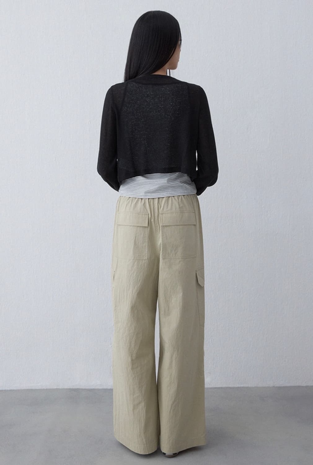 28) 미쏘 파라슈트 팬츠 아이보리 상품이미지7