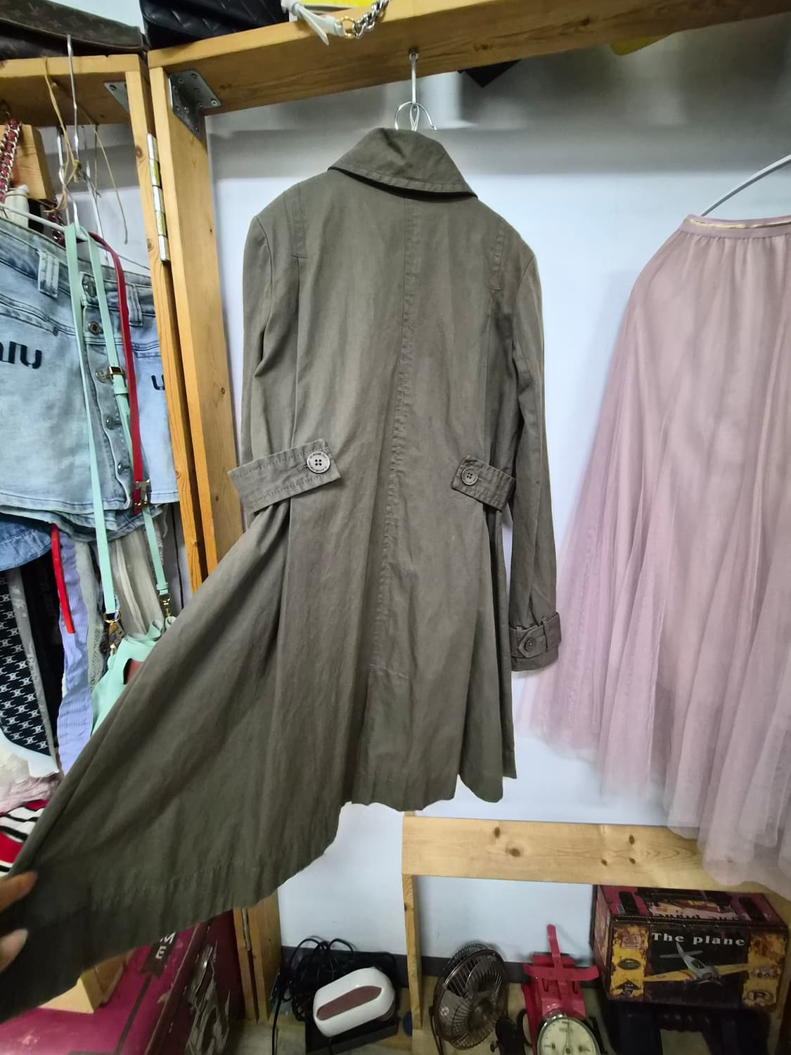 DKNY 사이드벨티드 트렌치코트 상품이미지9