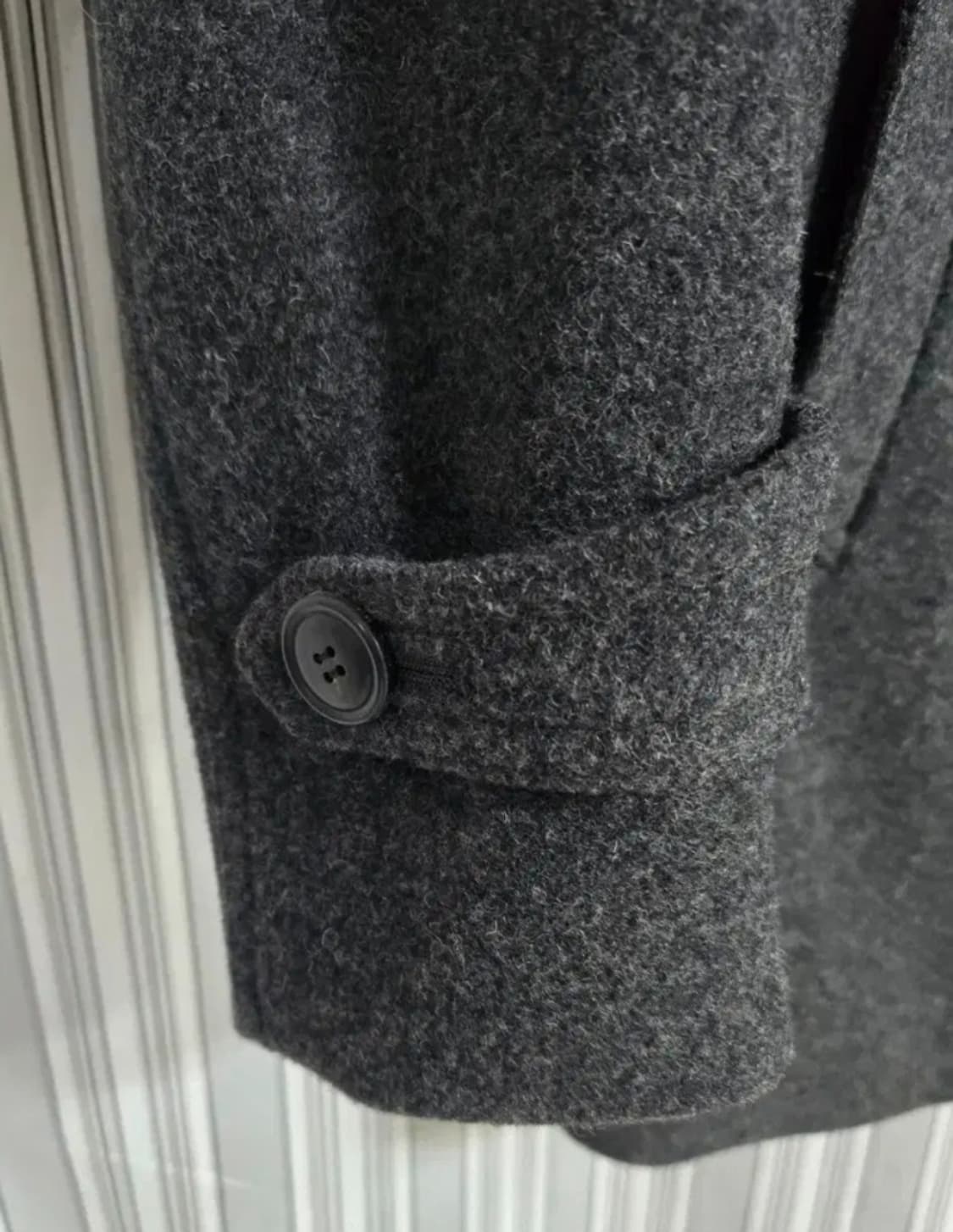 (100) 커스텀멜로우 남성 모혼방 하프코트 상품이미지6