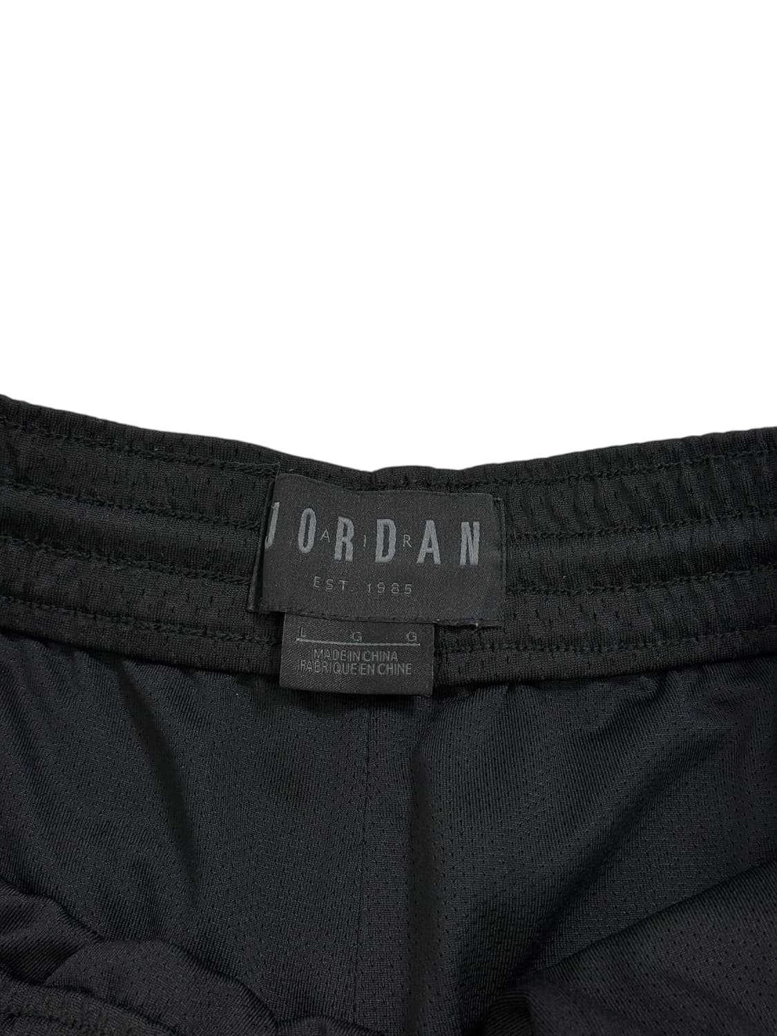 조던 블랙 로고 메쉬 하프 팬츠 상품이미지6