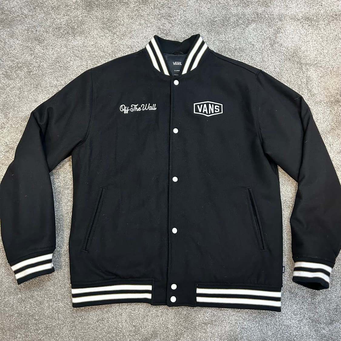 Vans 반스 바시티 자켓 XL 스컹크 상품이미지1