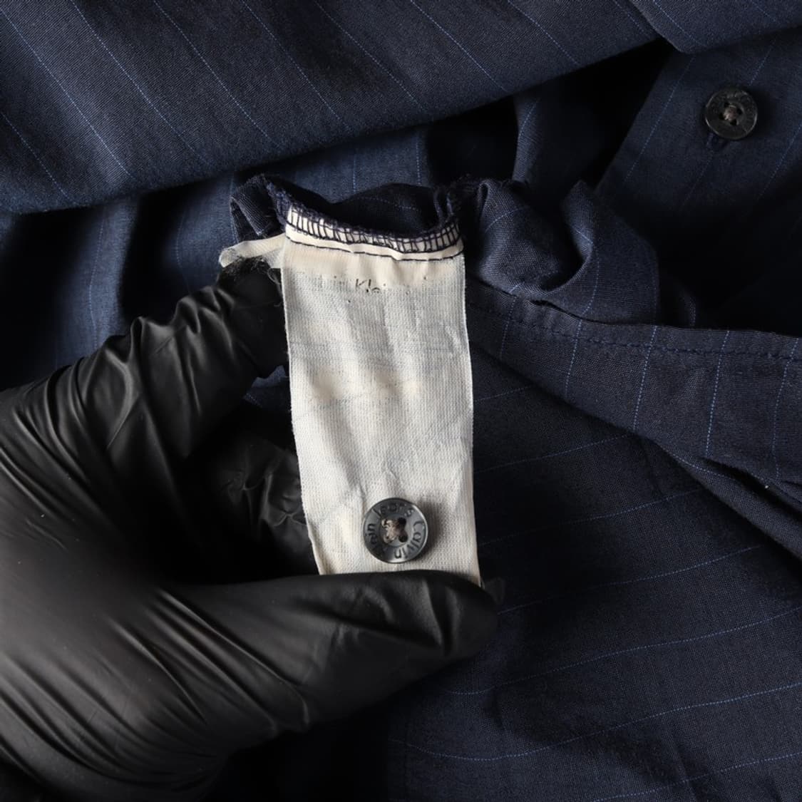 캘빈클라인 진 핀스트라이프 포켓 셔츠 네이비 L 상품이미지6