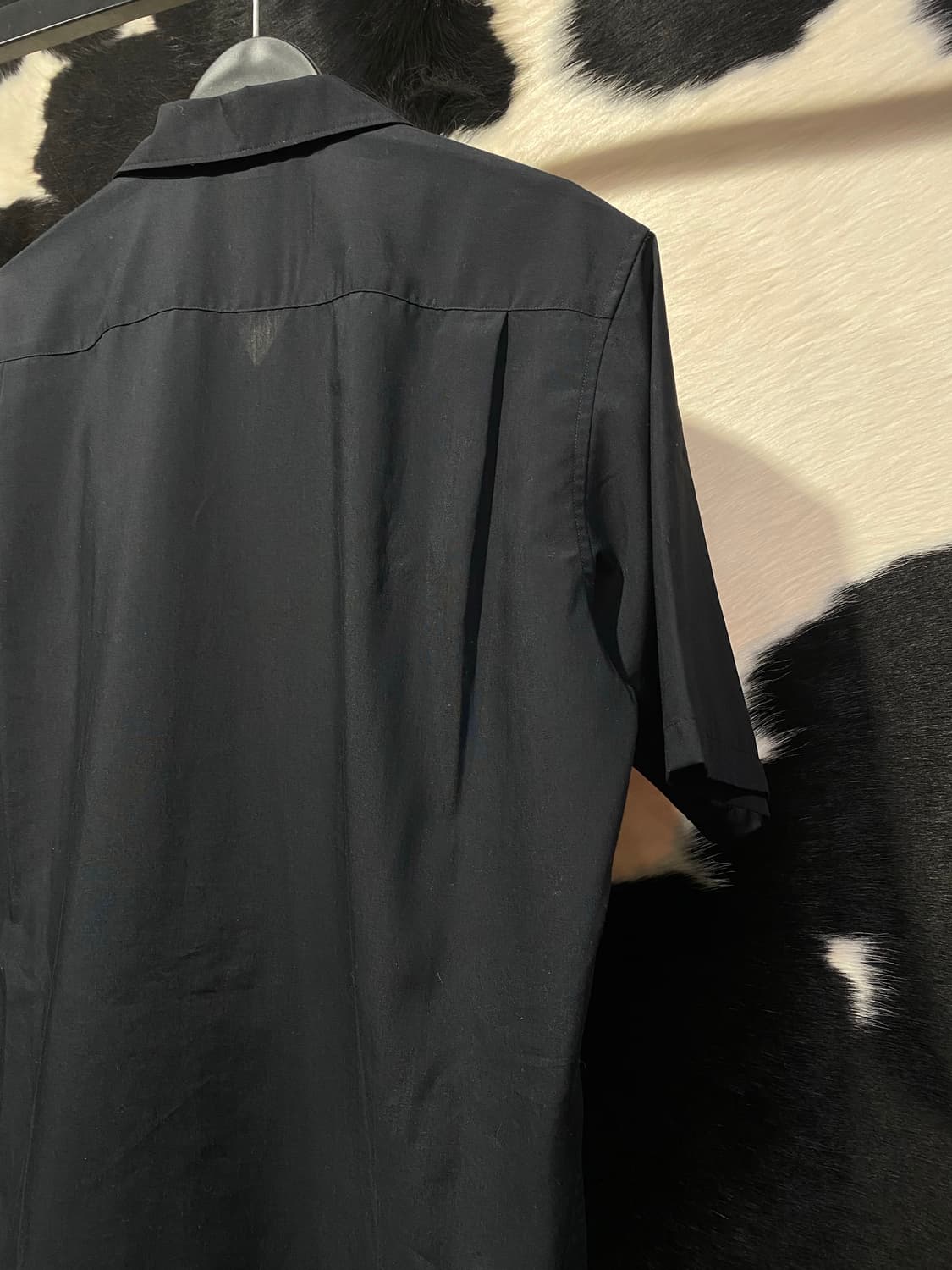 Takeo kikuchi 베이직 사이드 플리츠 반팔 셔츠 상품이미지5