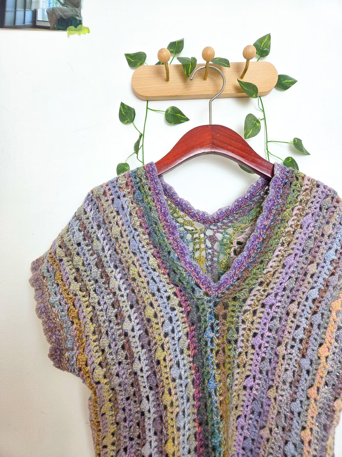 에스닉 니트 조끼 상품이미지2