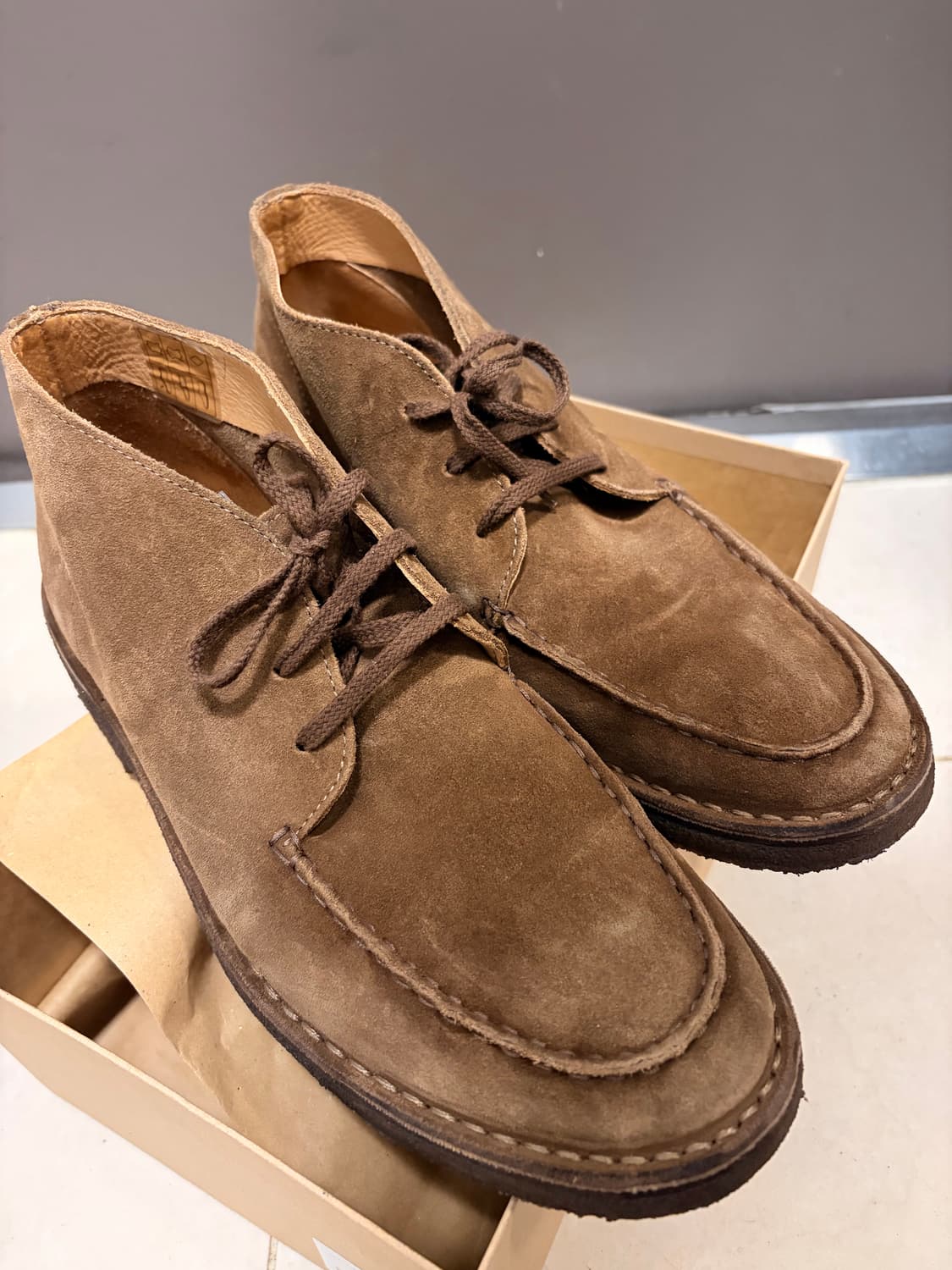 드레익스 크로스비 목토 스웨이드 처카부츠 Uk9.5 상품이미지1