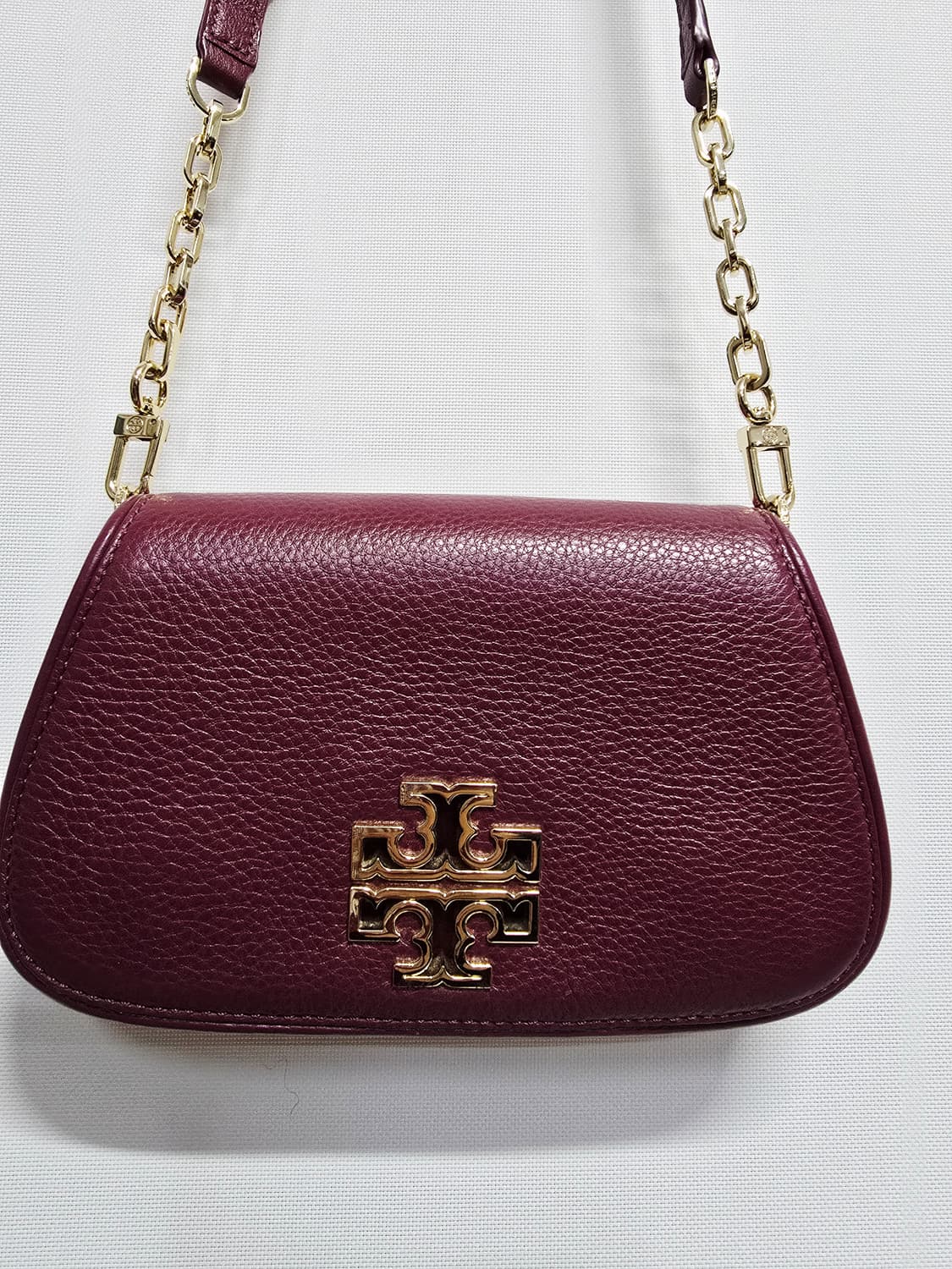 토리버치 버건디 플랩 체인 크로스백 상품이미지2