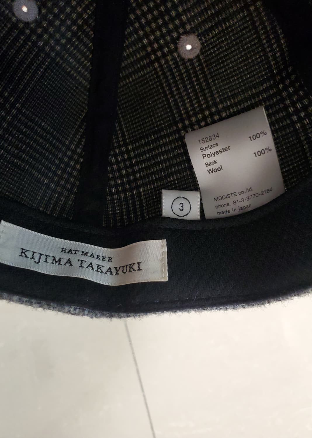 Kijima takayuki  일본 브랜드 볼캡 상품이미지3