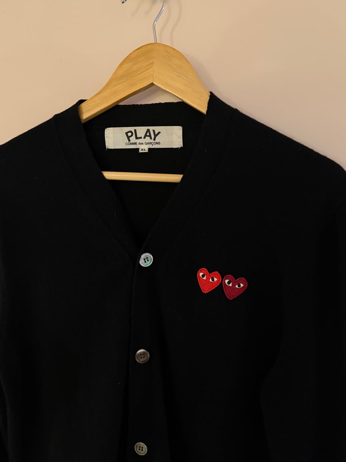 꼼데가르송 더블와펜 가디건 상품이미지2