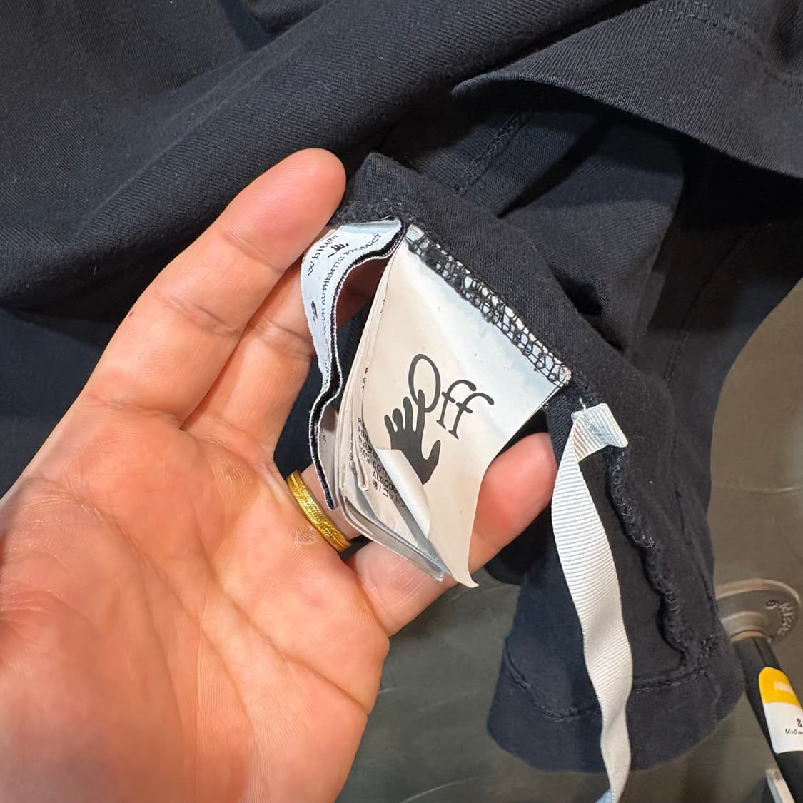 [L] OFF-WHITE 오프화이트 반팔 티셔츠 상품이미지5