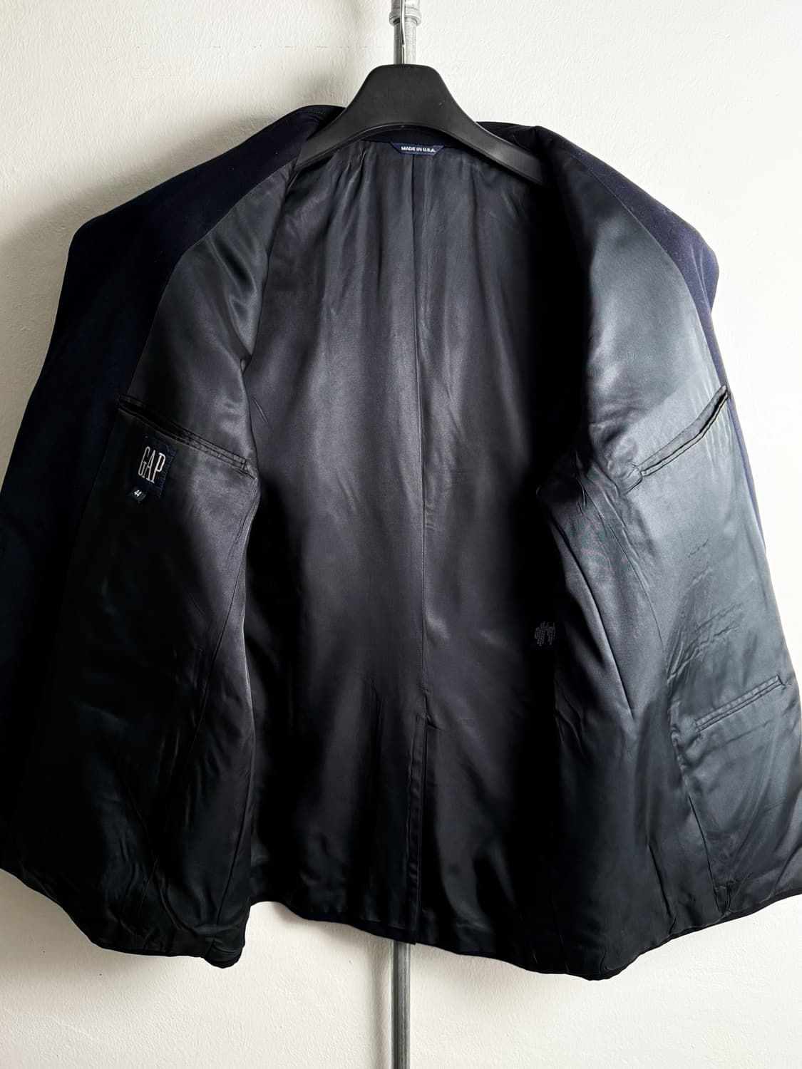 Old GAP Wool Blazer Jacket Navy 상품이미지6