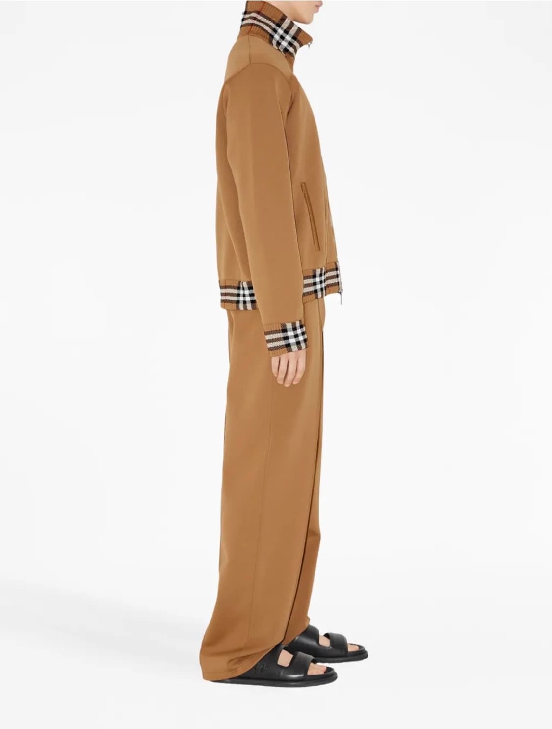 23FW 버버리 다니엘리 체크 트리밍 트랙팬츠 M  상품이미지3