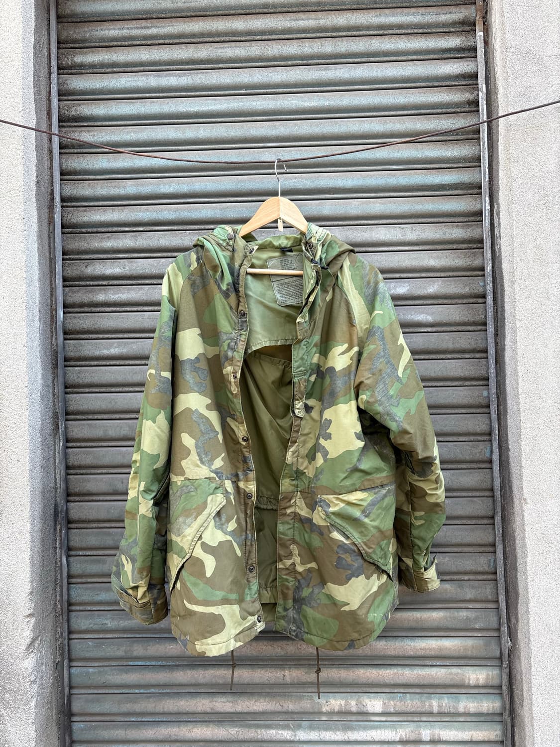 카키 밀리터리 야상 상품이미지2