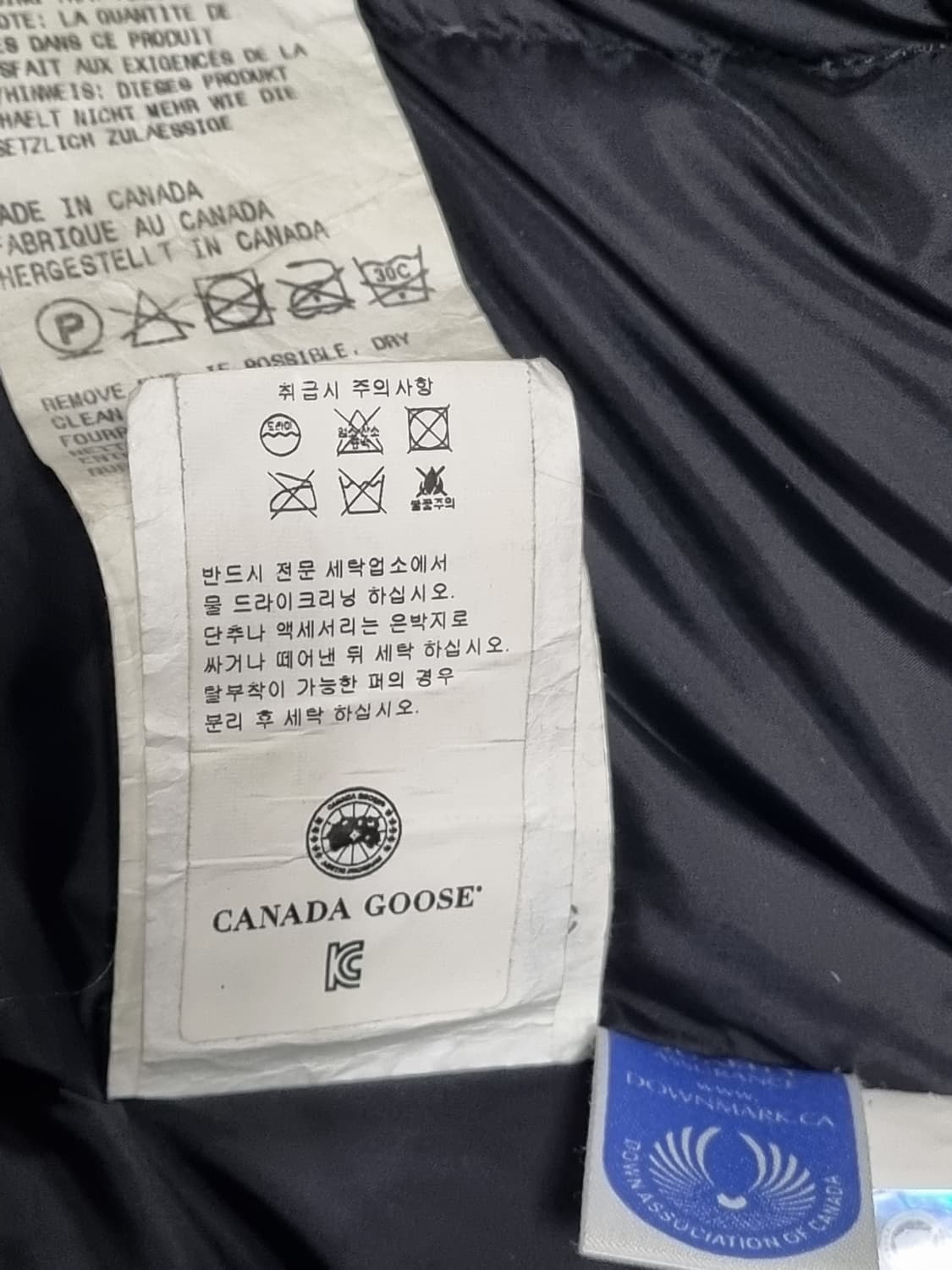 캐나다구스 여성 하프패딩  상품이미지6