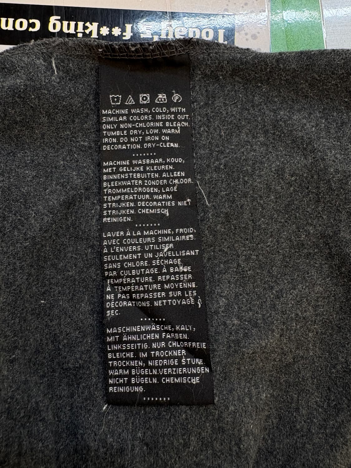 할리데이비슨 빅로고 빈티지 나시 상품이미지6