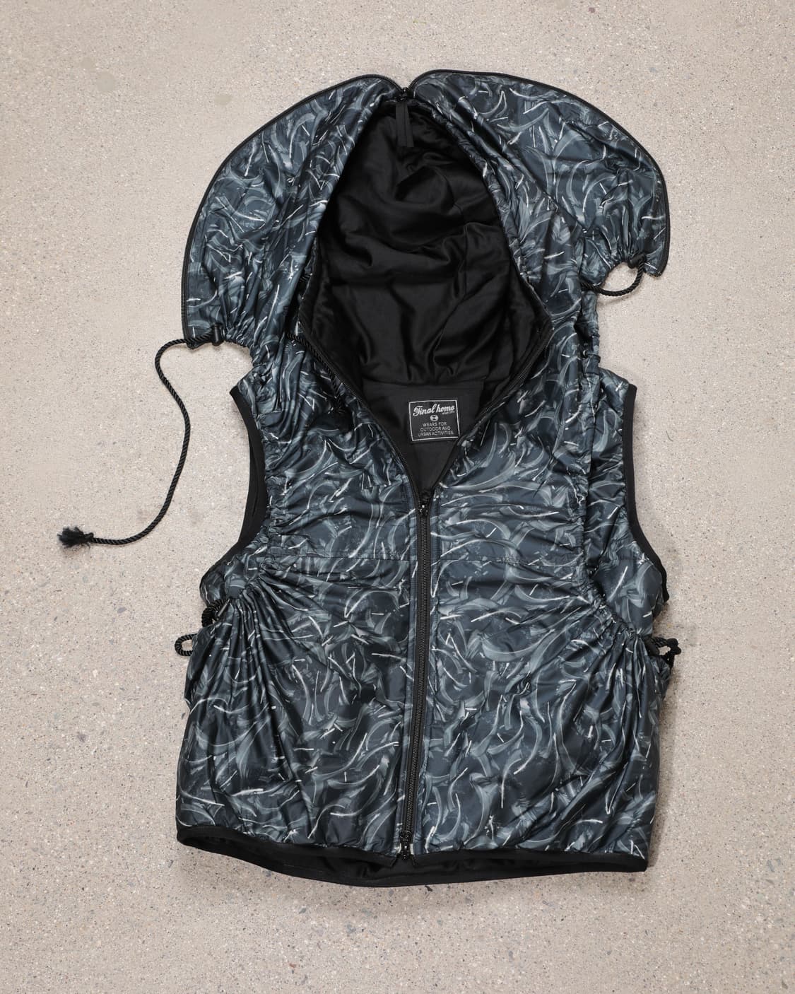 Final home 08aw hood vest 상품이미지5