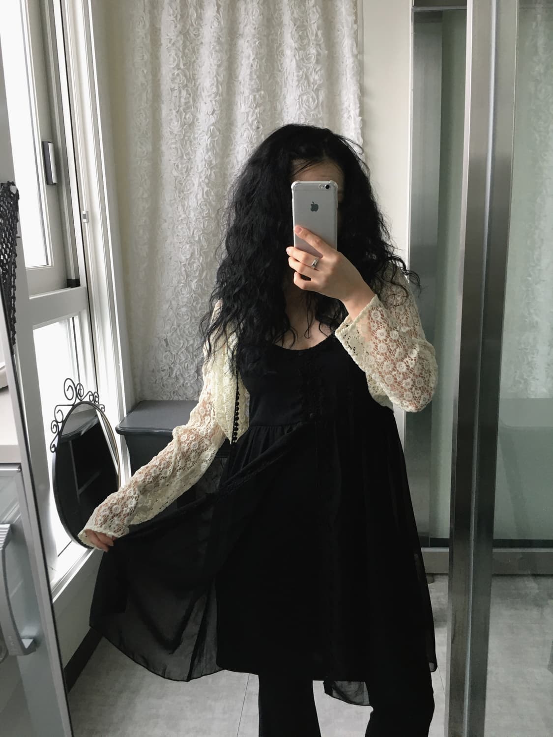 lace strap dress 상품이미지5