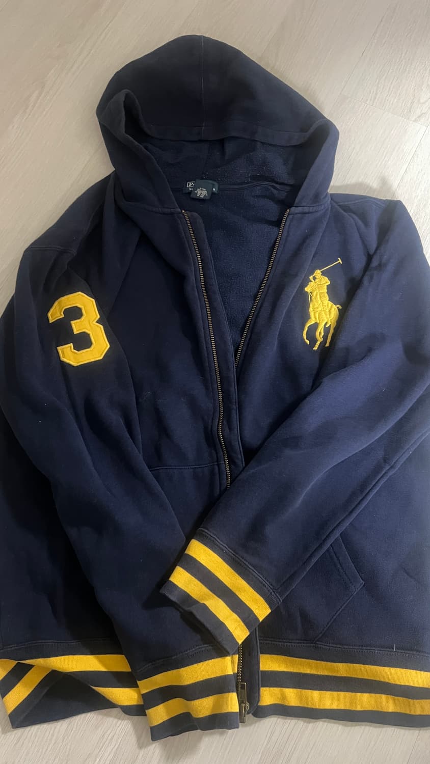 폴로 랄프로렌 빅포니 후드집업 네이비 상품이미지5