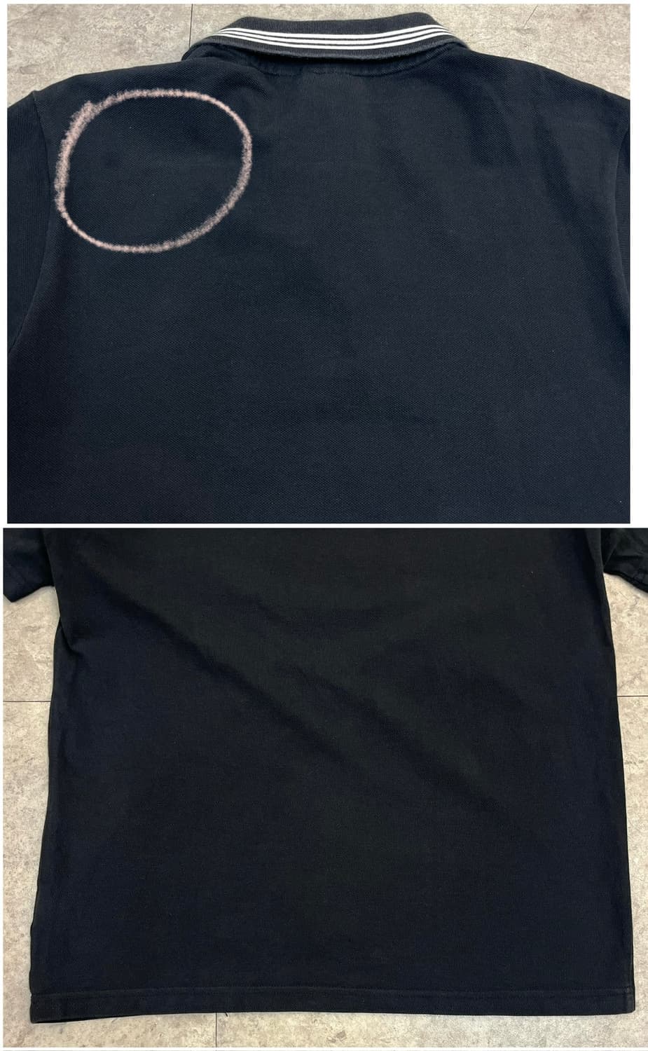 아디다스 반팔 카라티 블랙 M #csz4051 상품이미지8