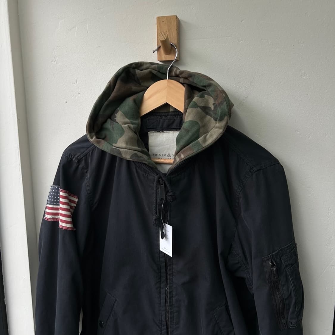 15231 - 폴로 데님앤서플라이 성조기 카모 항공 자켓 상품이미지1