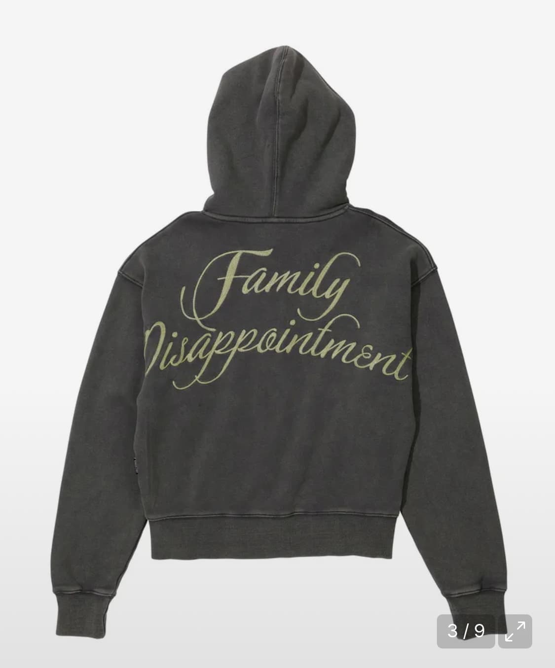 스컬프터 후드집업 Bad Seed Washed Hoodie Zip-Up  상품이미지2