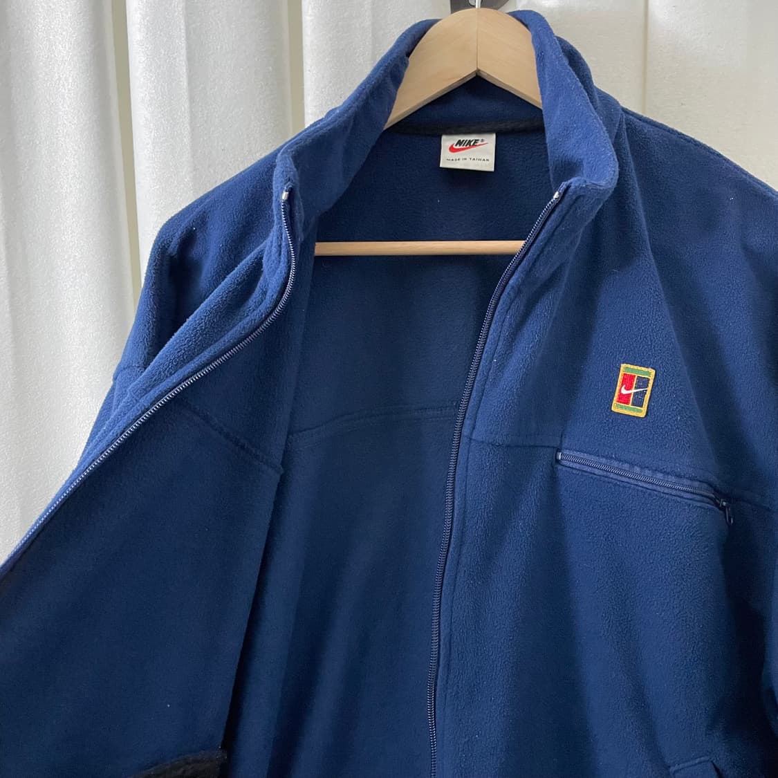 나이키 블루 테니스로고 후리스 상품이미지4