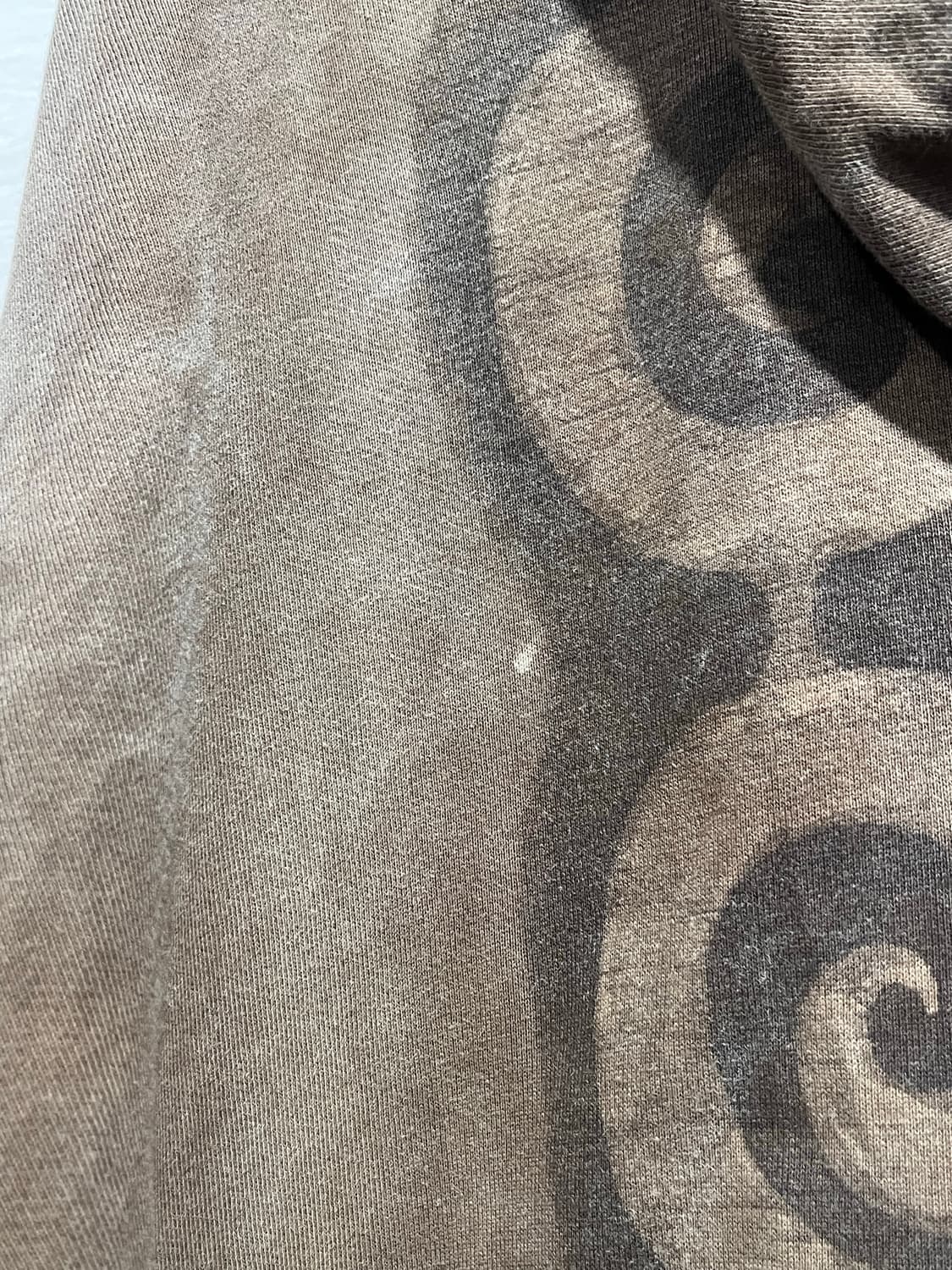 브라운 오리엔탈 프린팅 후드집업 상품이미지8