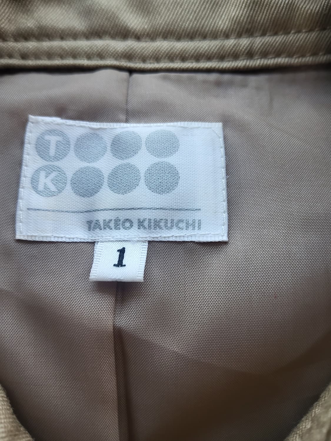 TAKEO KIKUCHI 타케오 키쿠치 │ 여성 S 코튼 트렌치 코트 상품이미지6