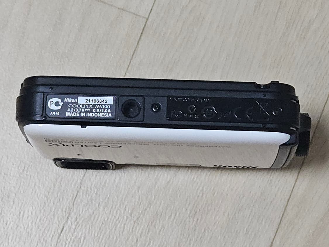 NIKON COOLPIX AW100 화이트 상품이미지4