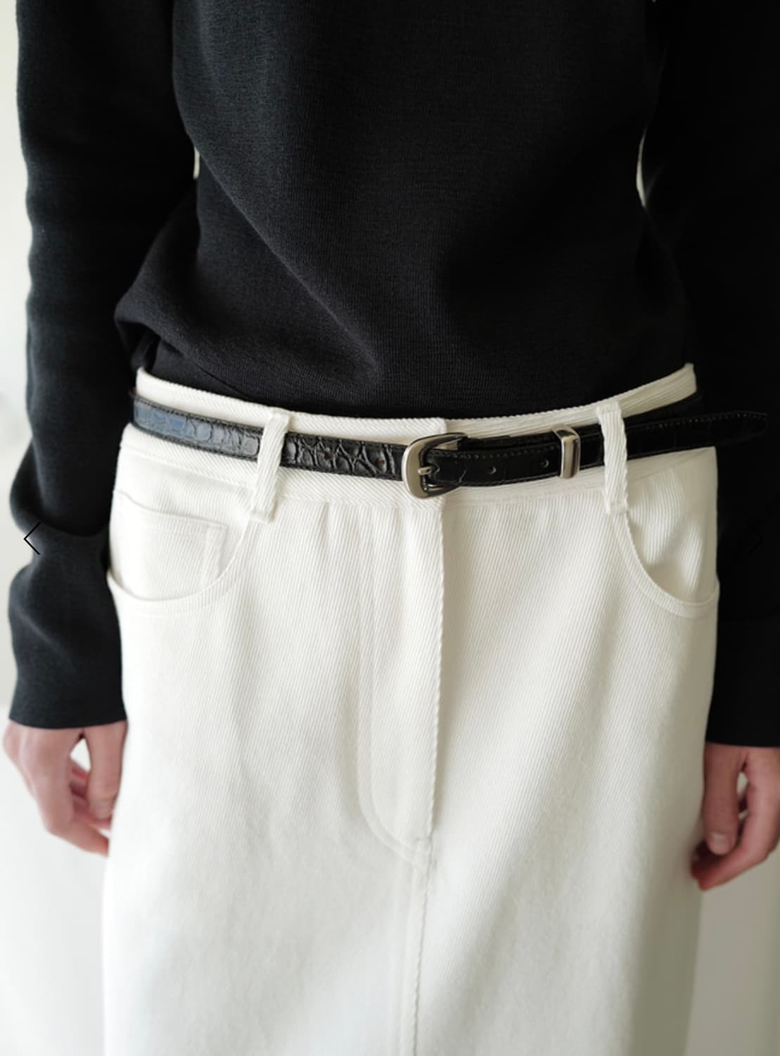 le17 ALLIGATOR WESTERN BELT 벨트 상품이미지1