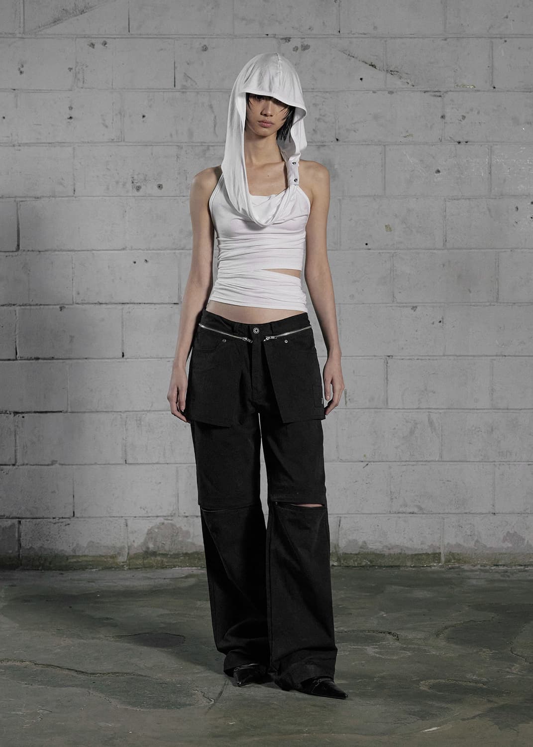 보헤미안서울 투웨이 와이드 팬츠 상품이미지1