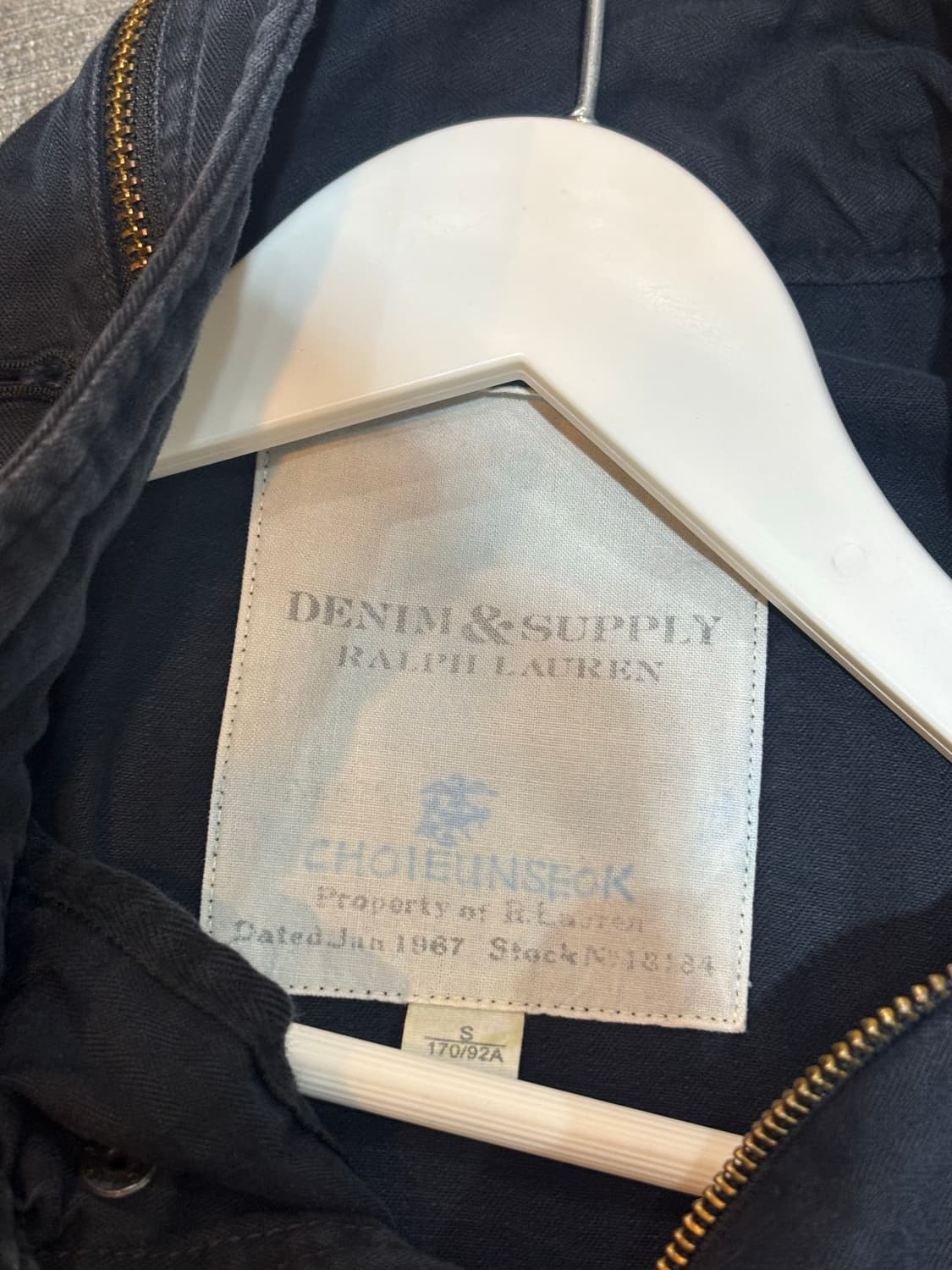 폴로 데님앤서플라이 야상 자켓 S 상품이미지4